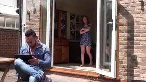 Redhead Teen Ella Huges Sucks and Fucks Big Cock