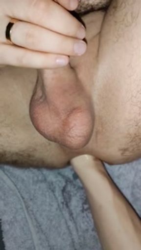 Fuck hard my Polish wife and fisting my ass