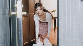 Lascivious Noname's blowjob action