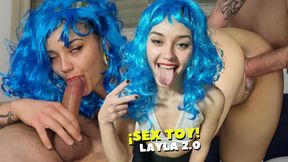 Layla Eros Sex Doll! Real Cosplay