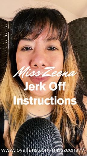 Miss Zeena – Jerk Off Instruction