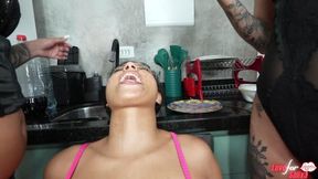 SPITTING IN THE FACE OF MY HUNGRY SLAVE #PART5 #SPITTING