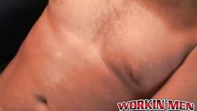 ”Nasty old man grabs his heavy meat & masturbates solo”