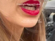 Maevaa Sinaloa - Je me fait baiser en extérieur, je squirt et il me gicle sur mes pieds - POV