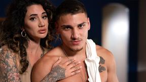 ”Large tits godmother played by her godson her hubby even left them”