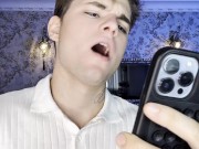 RESANU the Balkan Twink Beats His Cock Like a Bad Boy — TikTok Can’t Handle This 😏💦
