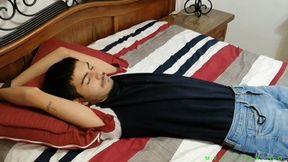 Latin Twink Alee Gets Tickled All Over His Boyish Body By Tickle Master Fercho - Even His Cock & Balls Are Ticklish - Will He Take It As A Man Or A Pussy? :-P