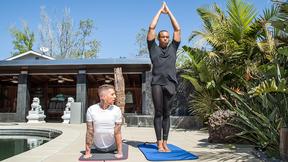 ”ICON MALE XXL Black Meat Gets Attention In A Private Yoga Class”