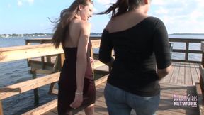 Two Latinas twerking naked