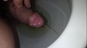 Smegma dirty cock pissing