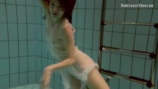 Russians underwater Aneta with Janka and Andrejka alone