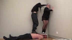 2203 Sneakers trampling with Cathy and Jina