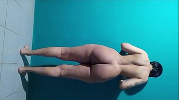Femboy presenting his round ass