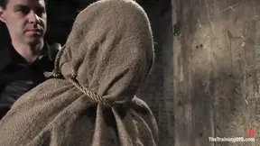 Julie Night gets tied up and fucked hard on day three of training