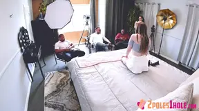 Lovely Alaina pleases BBCs in her open pussy