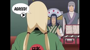 Naruto Parody – Tsunade Owes A Debt And Pays With Anime Sex