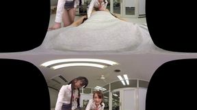 SOD Office Worker Gets Intimate in VR - Kissing, Dirty Talk & Steamy Harlem Climax