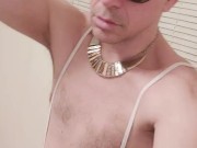 Modern Day Hunky Pharoah Cums!