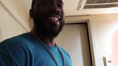 Glamorous MILF with thick curves and big tits fucked by two hung guys