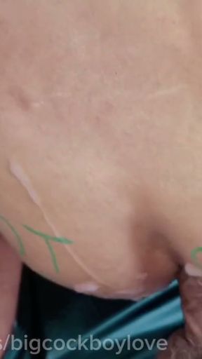 A naughty twink slut engages in a cum-filled fuck session, finishing with massive loads from big cocks!   Clip 2
