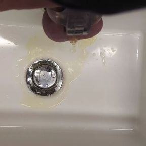 Sink pisser locked in HT nub cage on cruise ship