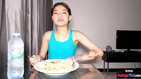 Tiny Thai Teen 18+ Girlfriend Banged Hard Doggystyle After She Made Dinner For The Boyfriend