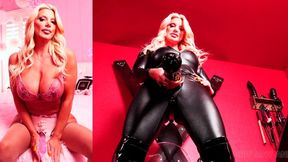 Sexy Busty Blonde Brittany Andrews Rubs Her Big Tits And Wet Pussy!