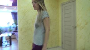 Big cleaning and the backside from under leggings