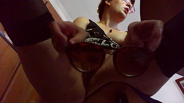 Italian slut secretary in smart working