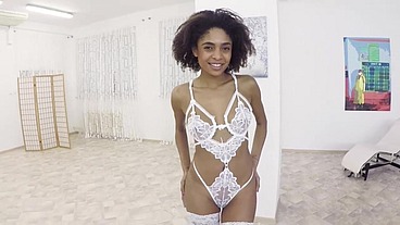 BBC encounter with beautiful luna curazon