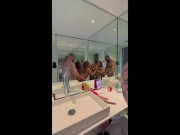 CJ Miles Rough Bathroom Sex with Danny Steele