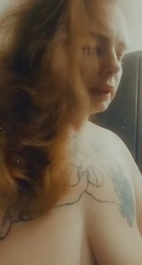 Smoking before getting in the bath