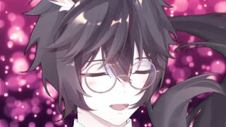 Seikyuu VA's intense BDSM session: Solo Male Hentai Hunk gets his face splattered with jizz