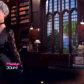 Treasure of Nadia: a guy with a huge cock got caught fucking a MILF in the library ep 190