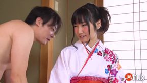 Kanako Imamura Kimono Likes to Be a Slut When Home