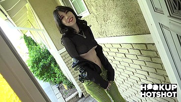 Beautiful Leda Elizabeth Meets Up For Rough Fucking With Bryan Gozzling!