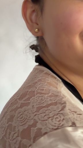 My friend's boyfriend and I were left alone while she goes to the supermarket....   Clip 1