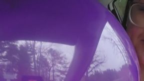 Purple Rain - a quick car pop!