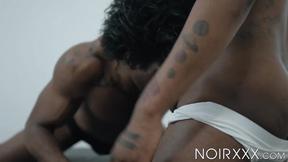 ”Im not a god but why does curly Jordan Jameson worships my huge dick”