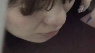 NipponPissTV.com - Japanese amateur filmed during pissing session in public toilet