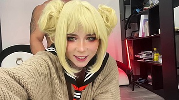 Himiko Toga and Her Hairy Pussy Celebrate 18th With First Sex and Сreampie