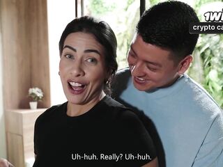 Large butt maid gets drilled roughly and soaked so that her boss doesn't fire her
