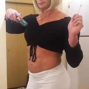 Tgirl Missy Smoking Sexy