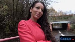 Czech Beauty Valentina Sierra Enjoys a Wild Encounter with a Mysterious Stranger