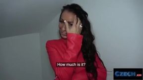 Czech Beauty Valentina Sierra Enjoys a Wild Encounter with a Mysterious Stranger