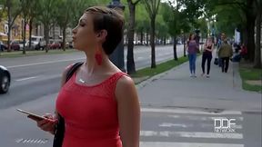 The Upskirt Gawker - Filthy Cock Sharing In Hotel Corridor