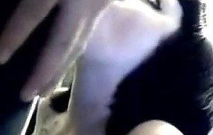 Goth tattoo facial slut