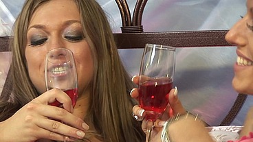 Carmen Jay And Gabriela Glazer Get Off On Group Sex During A Slumber Party