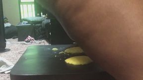 food crushing - Goddess MXDominion Buttcrushes Freshly Baked Muffins, femdom, ass worship 1080