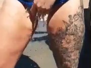 Wet tshirt
